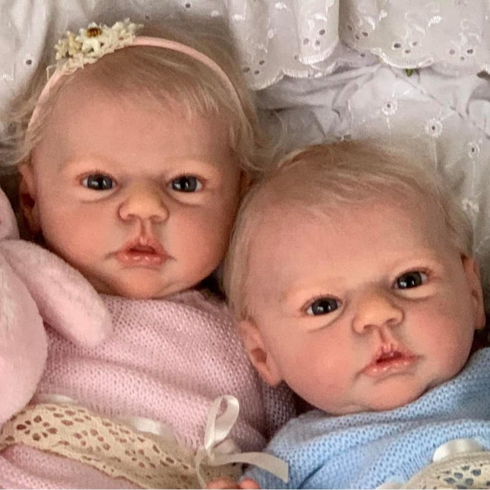 My Store Reborn Dolls Male and Female Twins Duo