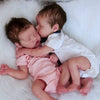 My Store Fabric Body Reborn Dolls Twins - Annie/Leo