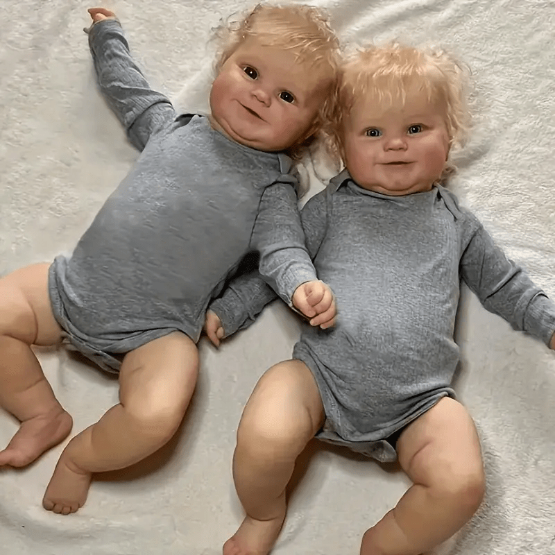 My Store Fabric Body / Left Reborn Dolls Twins Vinyl
