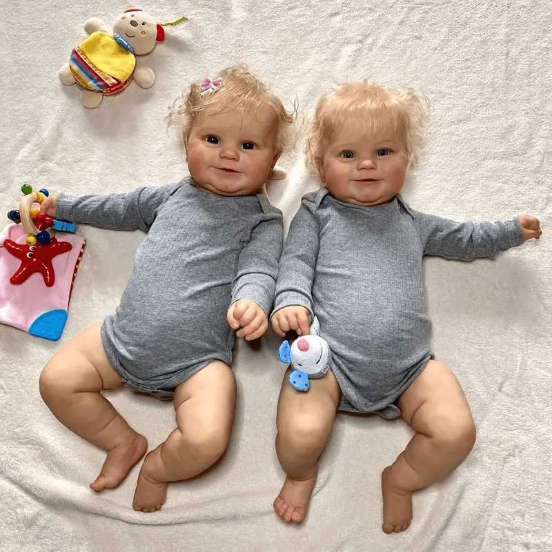 My Store Reborn Dolls Twins Vinyl