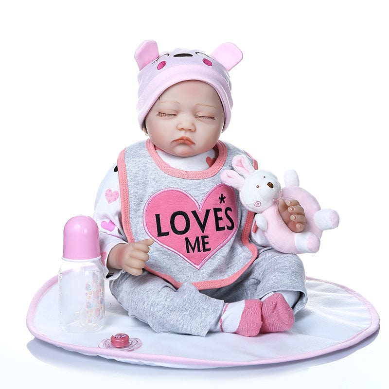 My Store fabric body Reborn Realistic Dolls - Silvia