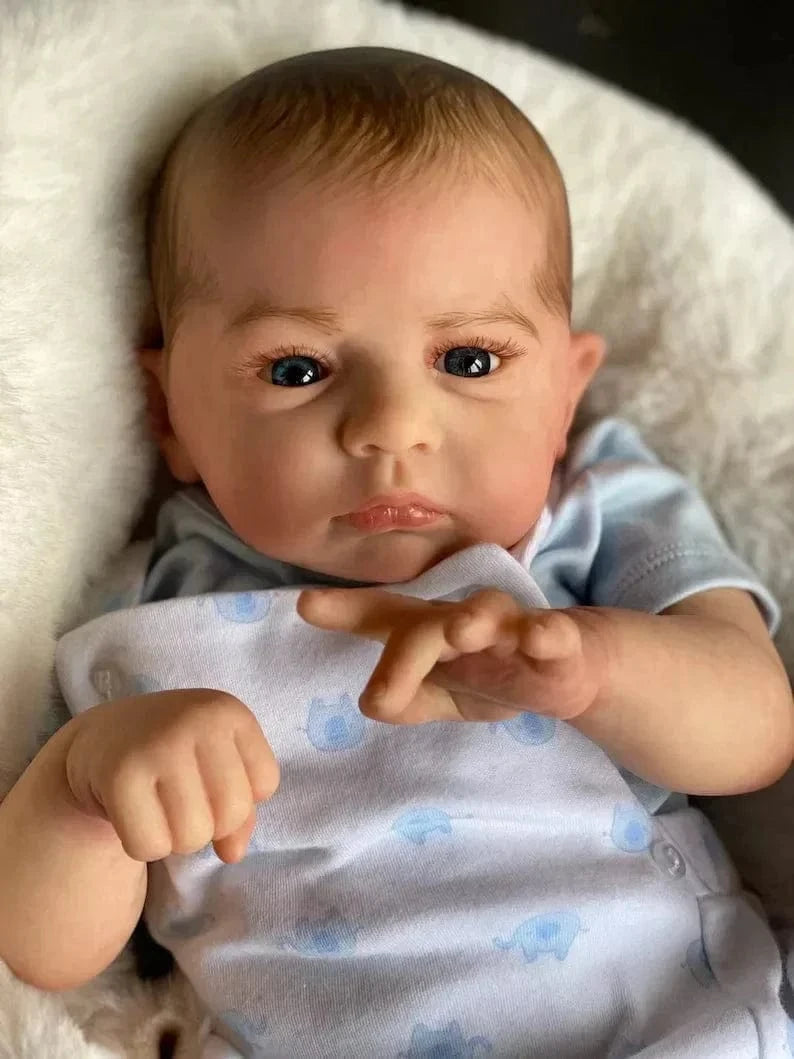 My Store reborn silicone boy doll complete