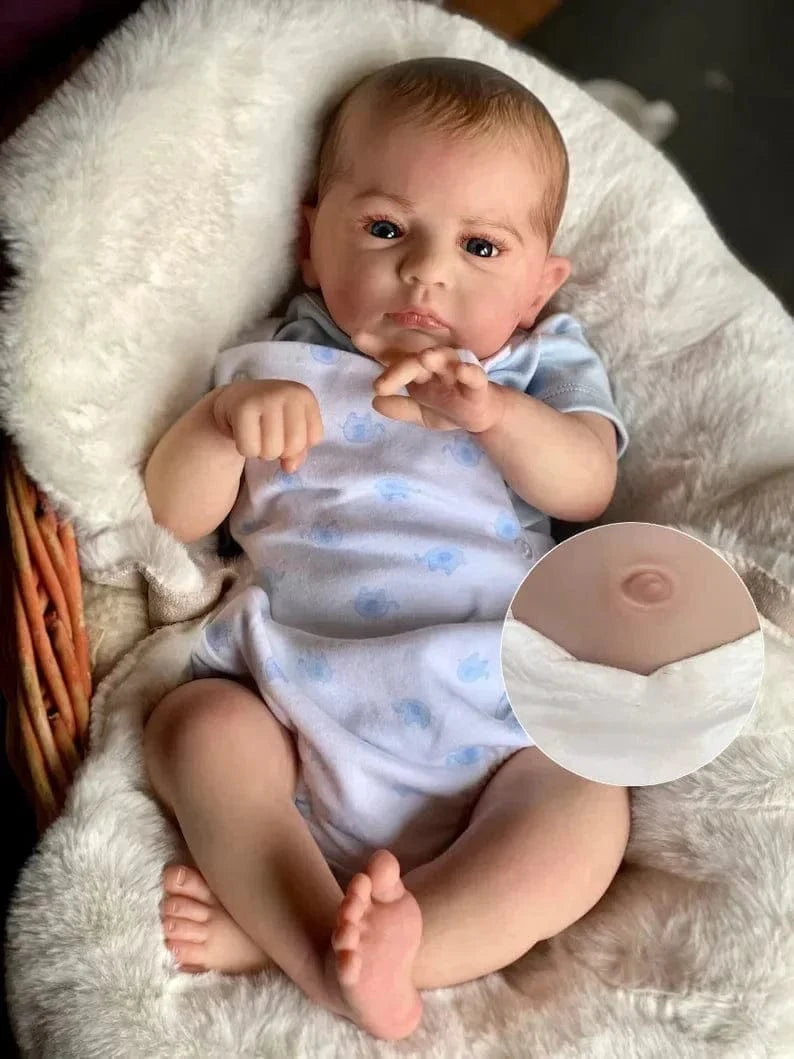 My Store reborn silicone boy doll complete
