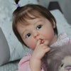 My Store fabric body Reborn Toddler Doll Female - Giulia