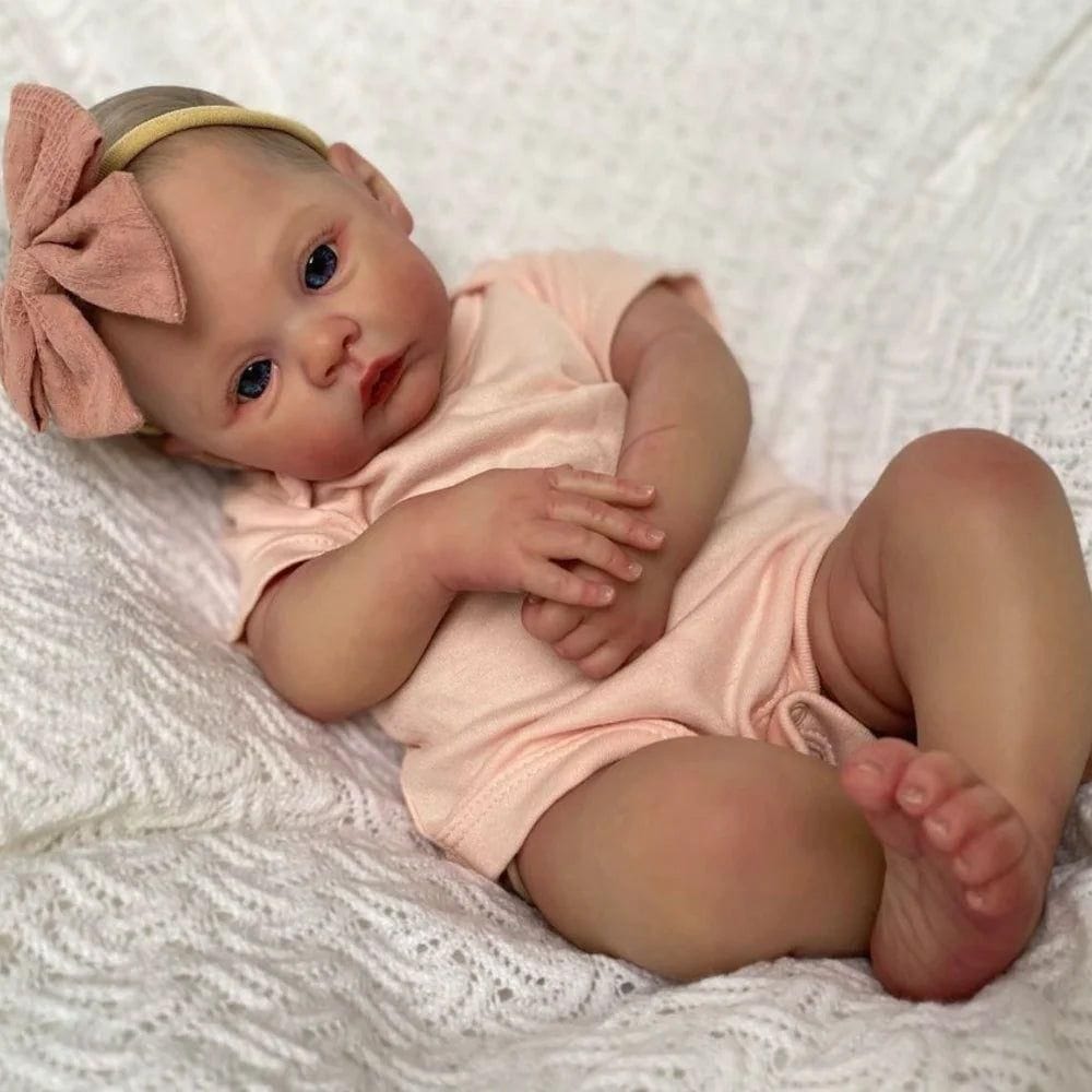 My Store Blue Eyes Silicone Reborn Baby Dolls Female