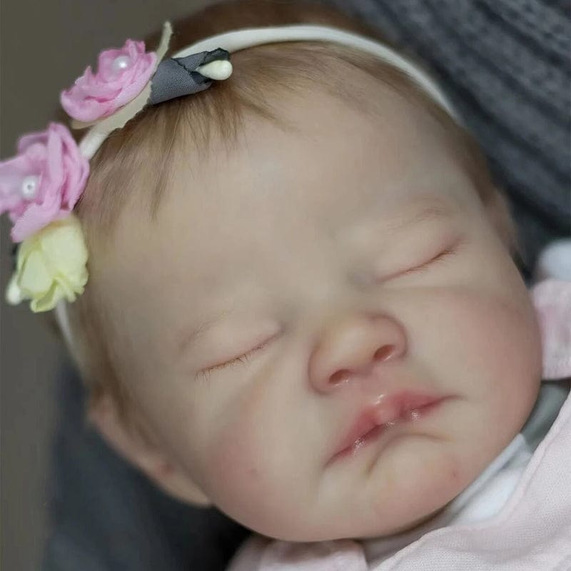 My Store fabric body Silicone Reborn Baby Dolls Female - Loup