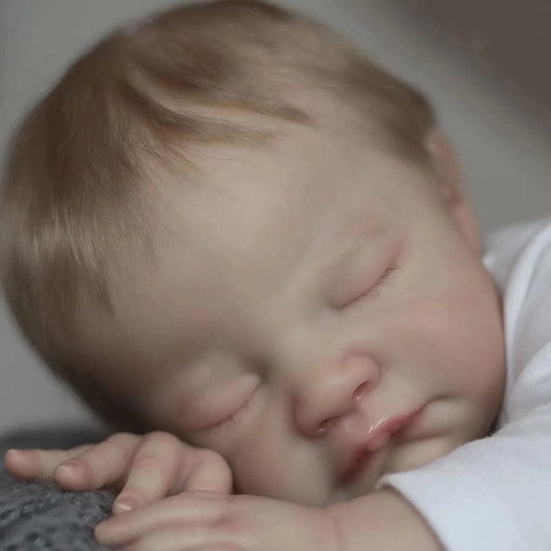 My Store fabric body Silicone Reborn Baby Dolls Female - Loup