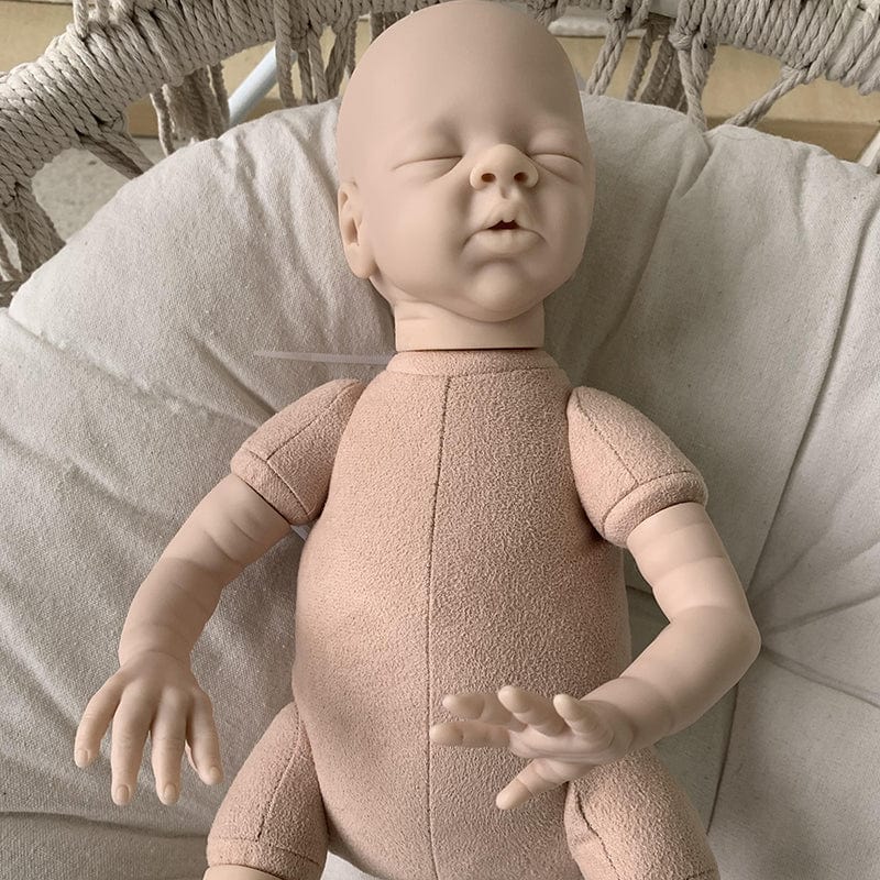 My Store fabric body Silicone Reborn Doll Kit