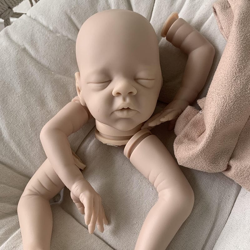 My Store fabric body Silicone Reborn Doll Kit