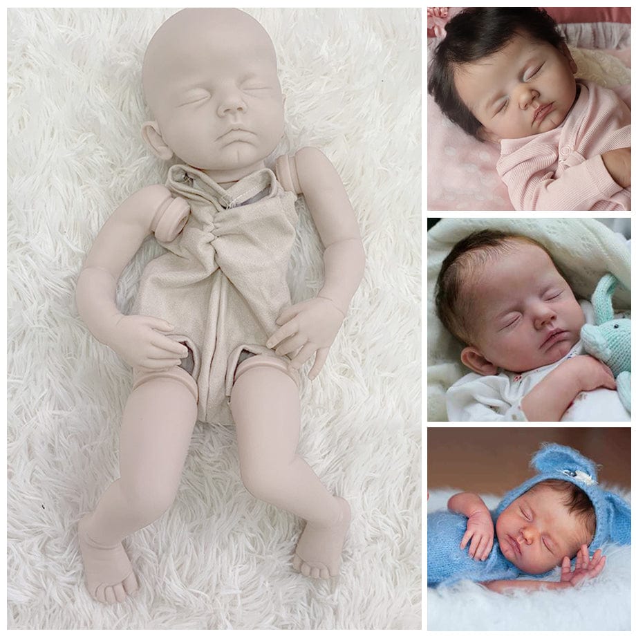My Store fabric body Silicone Reborn Doll Kit - DIY