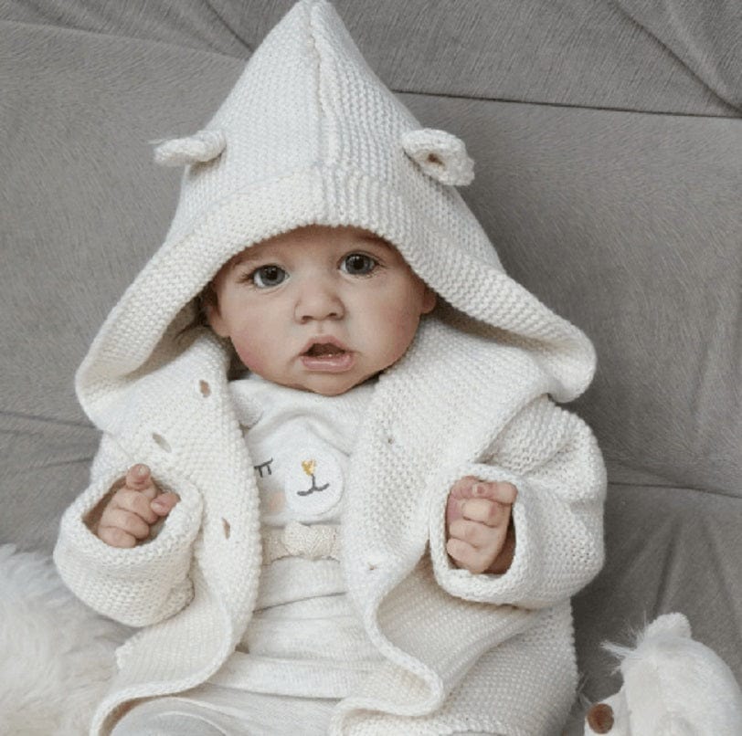 My Store vinyl body Silicone Reborn Dolls Baby Girl