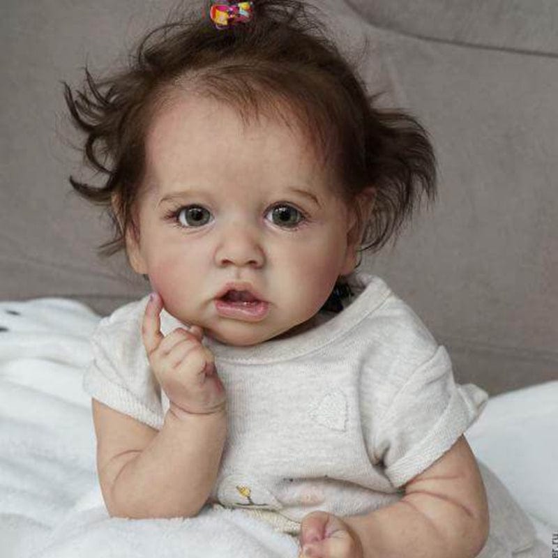 My Store vinyl body Silicone Reborn Dolls Baby Girl