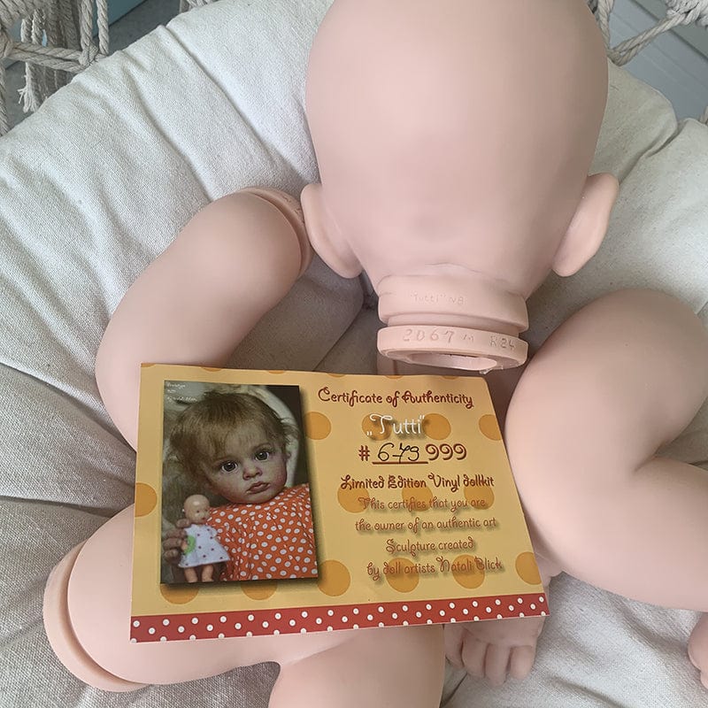 My Store fabric body Sofia Reborn Doll Kit
