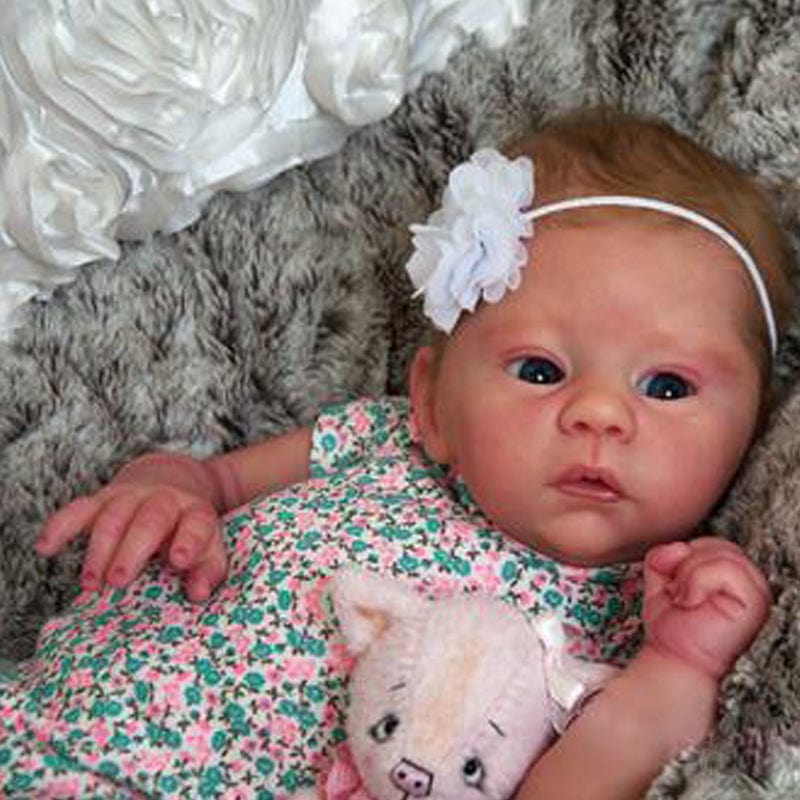 My Store fabric body Vinyl Reborn Doll Kit in Beige